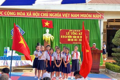 LỄ TỔNG KẾT VÀ TRI ÂN TRƯỞNG THÀNH HỌC SINH KHỐI 5 NĂM HỌC 2023-2024